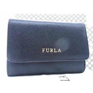 フルラ(Furla)の■新品■未使用■ FURLA フルラ レザー 三つ折り 財布 ウォレット レディース ブラック系 BG8477 (財布)