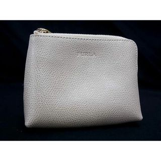 ■新品■未使用■ FURLA フルラ レザー ポーチ マルチケース 小物入れ レディース ベージュ系 BG8507 