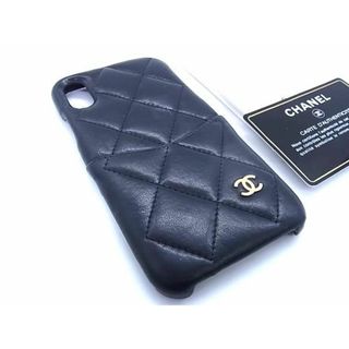 シャネル(CHANEL)のCHANEL シャネル ココマーク マトラッセ ラムスキン iPhoneX / XS 対応 アイフォンケース スマホケース レディース ブラウン系 FA7859(その他)