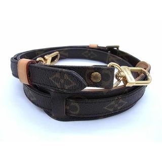 ルイヴィトン(LOUIS VUITTON)の■美品■ LOUIS VUITTON ルイヴィトン モノグラム バッグ用 ショルダーストラップ 肩掛け 斜め掛け レディース ブラウン系 AY2189(その他)