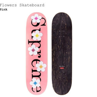 シュプリーム(Supreme)の【km様専用】17 Supreme Flowers skateboard (スケートボード)