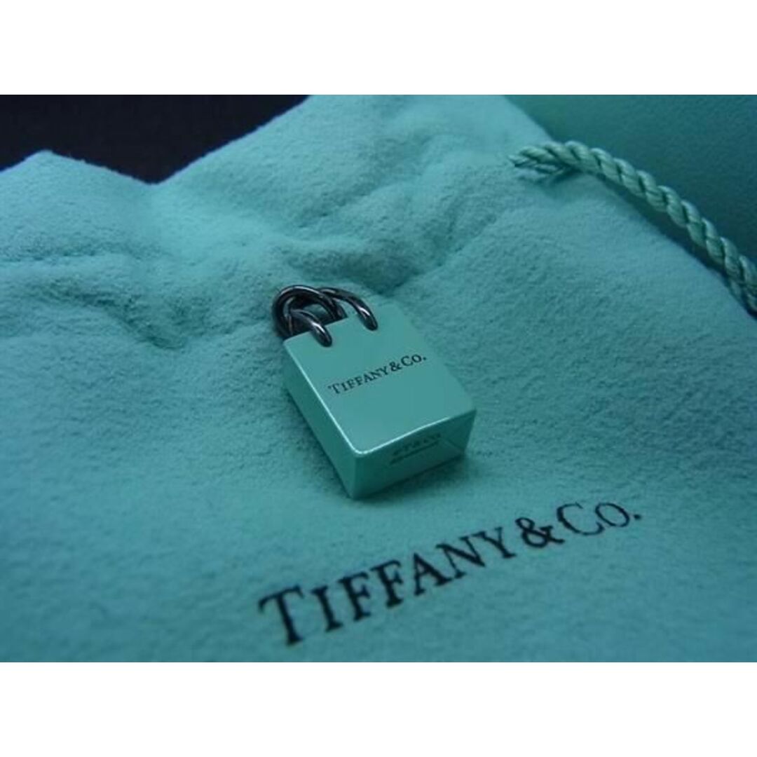 Tiffany & Co.(ティファニー)の■希少■新品同様■ TIFFANY＆Co ティファニー ショッパー SV925 ネックレストップ アクセサリー ティファニーブルー FA7846 レディースのアクセサリー(ネックレス)の商品写真