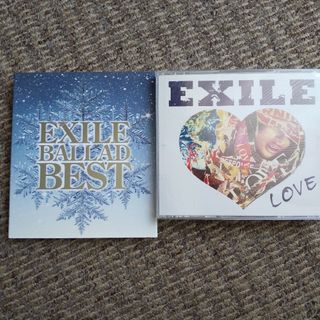 EXILE BALLAD BEST /  LOVE disc欠品あり