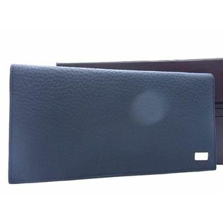 ダンヒル(Dunhill)の■新品同様■ dunhill ダンヒル レザー 二つ折り 長財布 ウォレット 札入れ メンズ ブラック系 AW5249 (長財布)