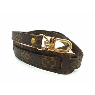 ルイヴィトン(LOUIS VUITTON)の■極美品■ LOUIS VUITTON ルイヴィトン モノグラム バッグ用 ショルダーストラップ 肩掛け レディース ブラウン系 AW5265(その他)