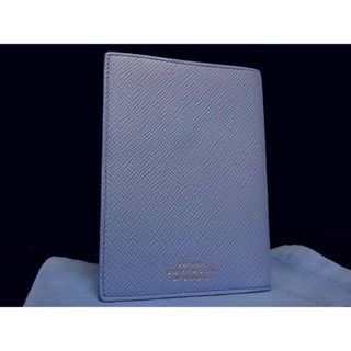 スマイソン(Smythson)の■新品同様■ SMYTHSON スマイソン レザー 手帳カバー スケジュール帳 ステーショナリー ブルー系 FA4140(その他)