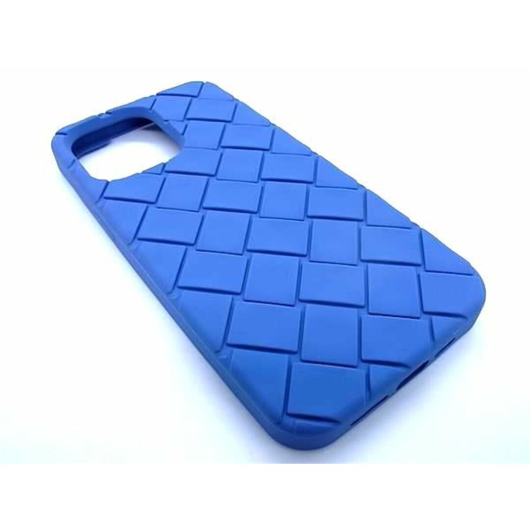 Bottega Veneta(ボッテガヴェネタ)の■新品■未使用■ BOTTEGA VENETA ボッテガヴェネタ ラバー iPhone14Pro 対応 アイフォンケース スマホケース ブルー系 FA7774 レディースのアクセサリー(その他)の商品写真