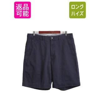 ラルフローレン(Ralph Lauren)の90s ポロ ラルフローレン コットン チノ ショートパンツ メンズ 35 90年代 オールド ショーツ 短パン ノータック ポロチノ アーミー タイプ(ショートパンツ)