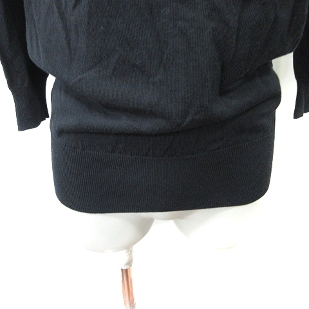 QUEENS COURT(クイーンズコート)のクイーンズコート カットソー 長袖 2 黒 ブラック /YI レディースのトップス(カットソー(長袖/七分))の商品写真