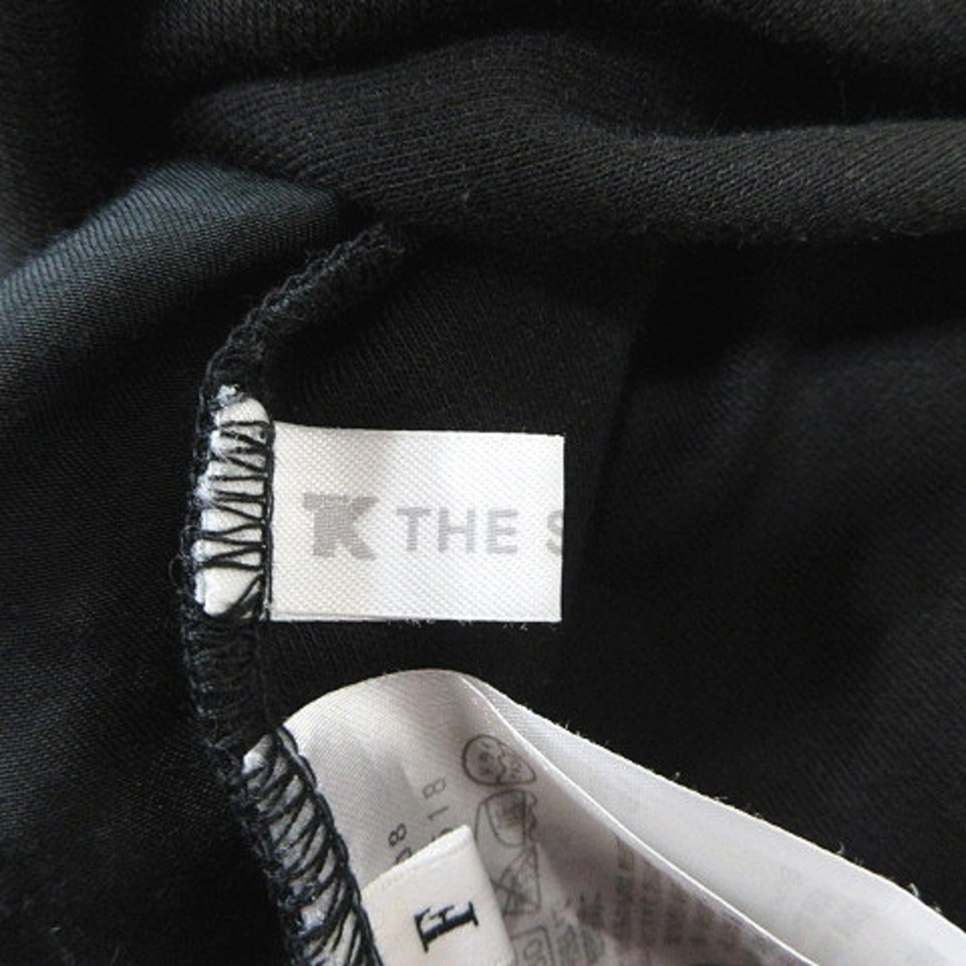 THE SHOP TK(ザショップティーケー)のザショップティーケー カットソー 七分袖 切替 F 黒 ブラック /YI レディースのトップス(その他)の商品写真