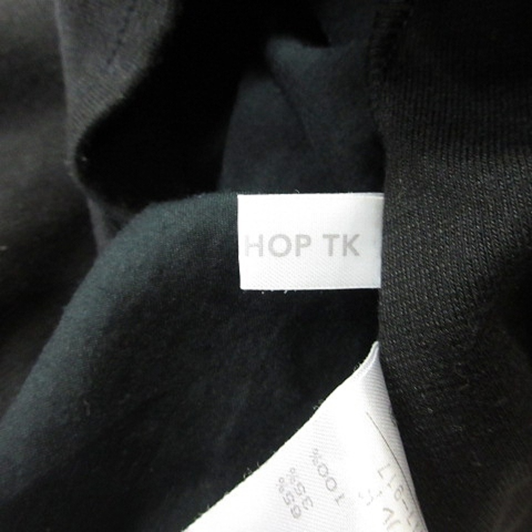 THE SHOP TK(ザショップティーケー)のザショップティーケー カットソー 七分袖 切替 F 黒 ブラック /YI レディースのトップス(その他)の商品写真