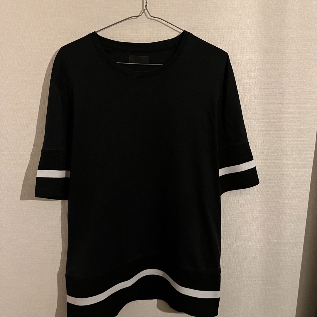 ZARA(ザラ)のzara 5分袖 リブ Tシャツ メンズのトップス(Tシャツ/カットソー(半袖/袖なし))の商品写真