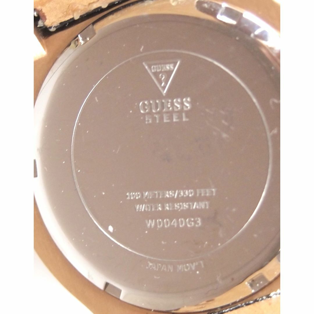 GUESS(ゲス)の美品 Guess ゲス W0040G3  アナログ表示 ブラウ ンクォーツ腕時計 メンズの時計(腕時計(アナログ))の商品写真