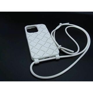 ■新品同様■ BOTTEGA VENETA ボッテガヴェネタ ラバー iPhone 15PRO 対応 アイフォンケース スマホケース アイボリー系 FA7778