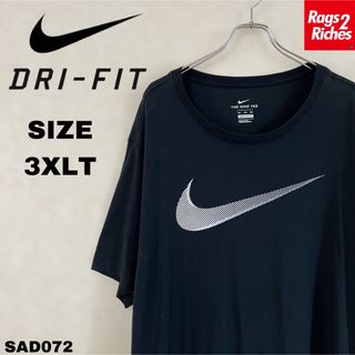 ナイキ(NIKE)の希少3XLT THE NIKE TEE DRI-FIT ビッグ スウォッシュ(Tシャツ/カットソー(半袖/袖なし))