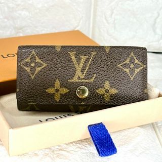 LOUIS VUITTON - ヴィトン ４連キーケース モノグラム ミュルティクレ４ ビトン ルイビィトン