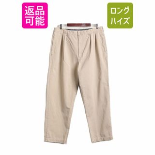 ラルフローレン(Ralph Lauren)の90s ポロ ラルフローレン コットン チノ パンツ メンズ 36 30 古着 90年代 オールド チノパン ストレート スラックス ポロチノ ツータック(チノパン)