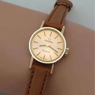 OMEGA - OH済 1972年製 オメガ ジュネーブ ラウンド型 レディース 手巻き 極上品