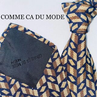 COMME CA DU MODE - COMME CA DU MODE MEN シルクネクタイ　高級ブランド　日本製