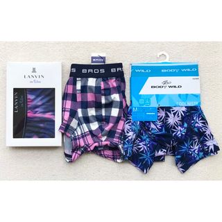 ワコールメン(WACOAL MEN)のLanvin en Bleu＆BROS＆BODY WILD ボクサーパンツ Ｍ(ボクサーパンツ)