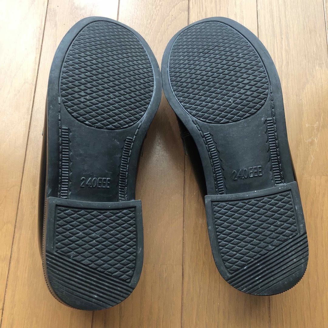 MOONSTAR (ムーンスター)の⭐︎ムーンスター　ローファー　黒　24.0EEE レディースの靴/シューズ(ローファー/革靴)の商品写真