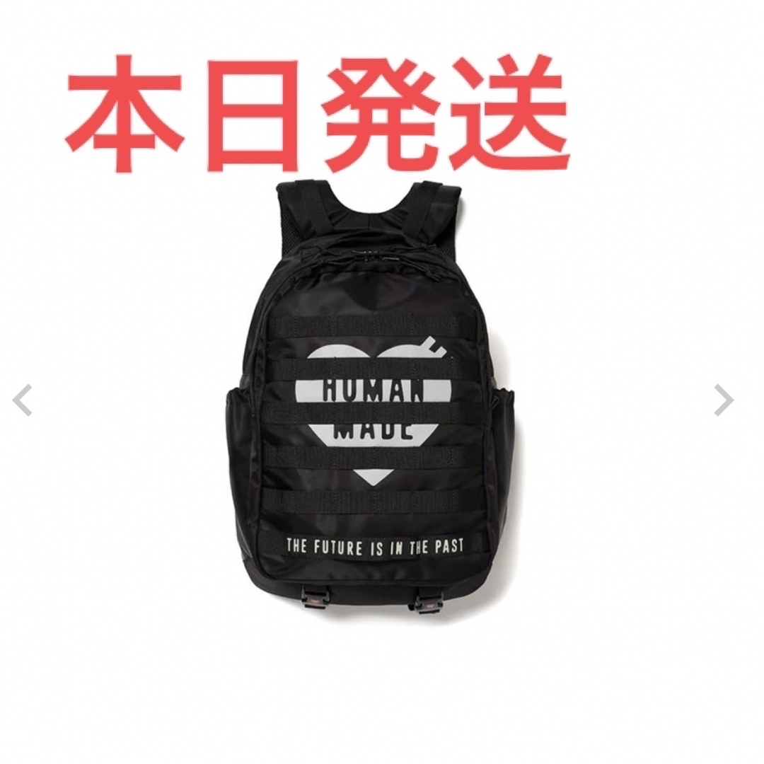 HUMAN MADE(ヒューマンメイド)のHUMAN MADE Military Backpack "Black" メンズのバッグ(バッグパック/リュック)の商品写真