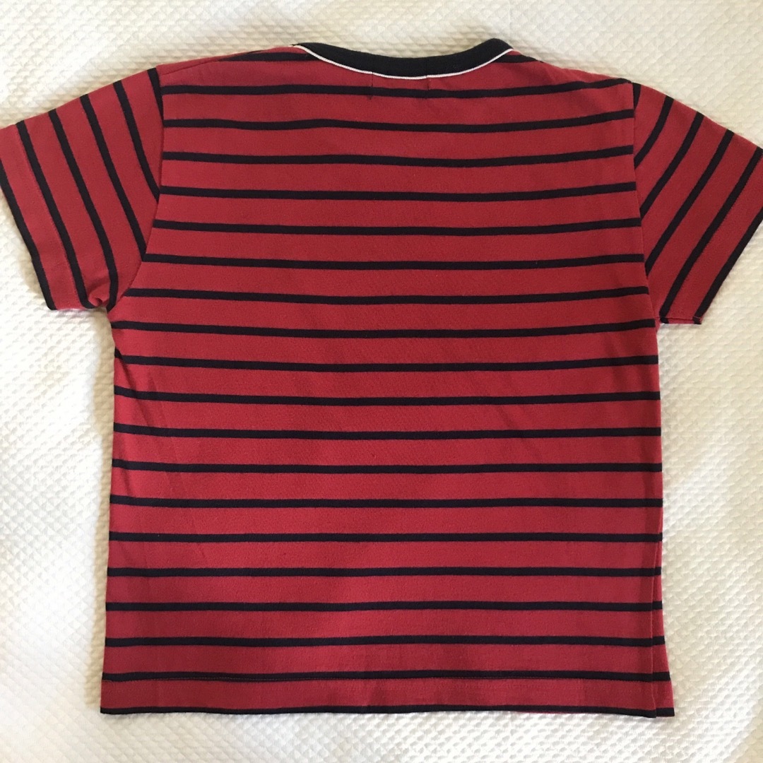 Ralph Lauren(ラルフローレン)の【美品】Ralph Laurenラルフロ－レン★キッズ★ボーダー半袖Tシャツ キッズ/ベビー/マタニティのキッズ服男の子用(90cm~)(Tシャツ/カットソー)の商品写真