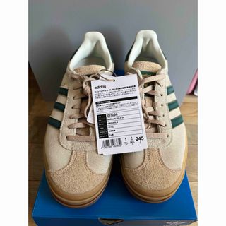 アディダス(adidas)の新品　adidas  GAZELLE BOLD W クリームホワイト　24.5㎝(スニーカー)