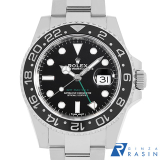 ロレックス(ROLEX)のロレックス GMTマスターII 116710LN ブラック ランダム番 メンズ 中古 腕時計(腕時計(アナログ))
