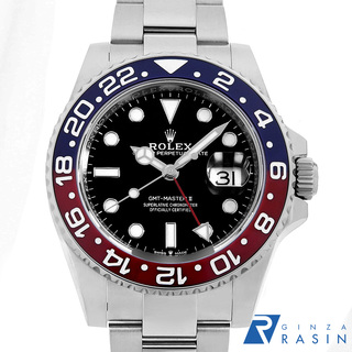 ロレックス(ROLEX)のロレックス GMTマスターII 126710BLRO ブラック 3列 オイスターブレス ランダム番 メンズ 中古 腕時計(腕時計(アナログ))