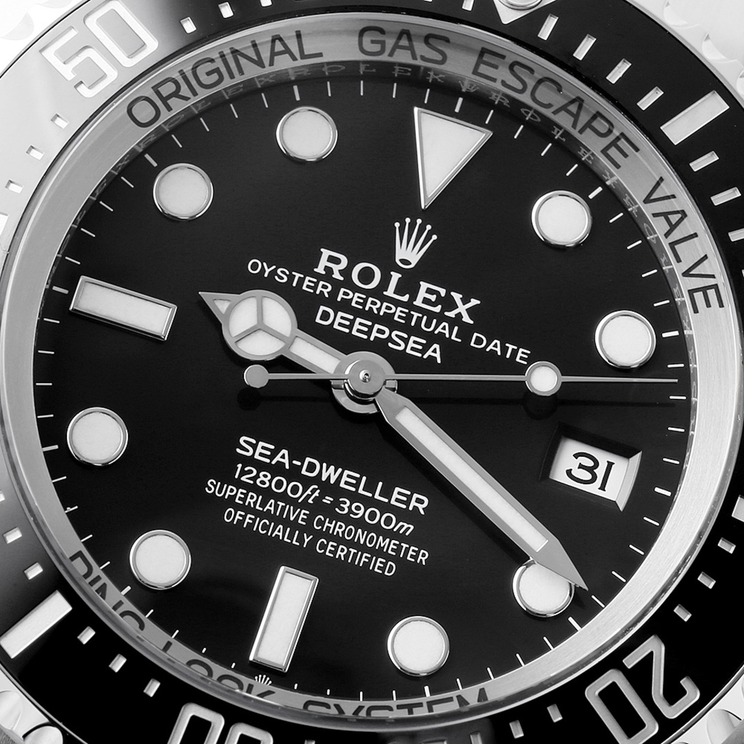 ROLEX(ロレックス)のロレックス ディープシー 136660 ブラック ランダム番 メンズ 中古 腕時計 メンズの時計(腕時計(アナログ))の商品写真