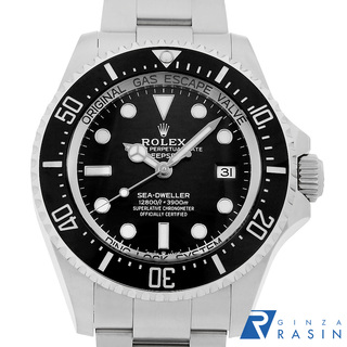 ロレックス(ROLEX)のロレックス ディープシー 136660 ブラック ランダム番 メンズ 中古 腕時計(腕時計(アナログ))