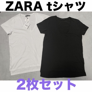 ザラ(ZARA)のZARA tシャツ 2枚(Tシャツ(半袖/袖なし))