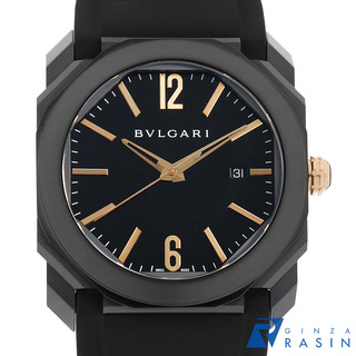 BVLGARI - ブルガリ オクト ウルトラネロ BGO41BBSVD メンズ 中古 腕時計