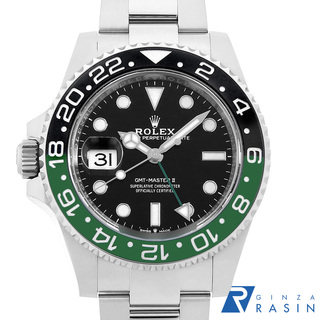 ROLEX - ロレックス GMTマスターII 126720VTNR ブラック 3列 オイスターブレス ランダム番 メンズ 中古 腕時計