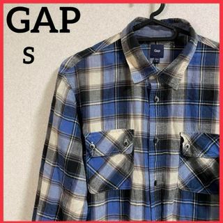 ギャップ(GAP)の【希少 古着】GAP ギャップ 長袖 カジュアルシャツ チェック柄 男女兼用(シャツ)