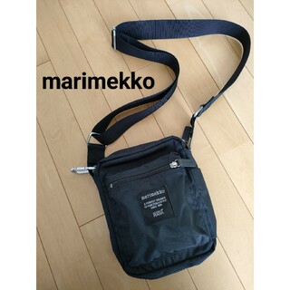 marimekko - marimekkoマリメッコショルダーバッグ黒色