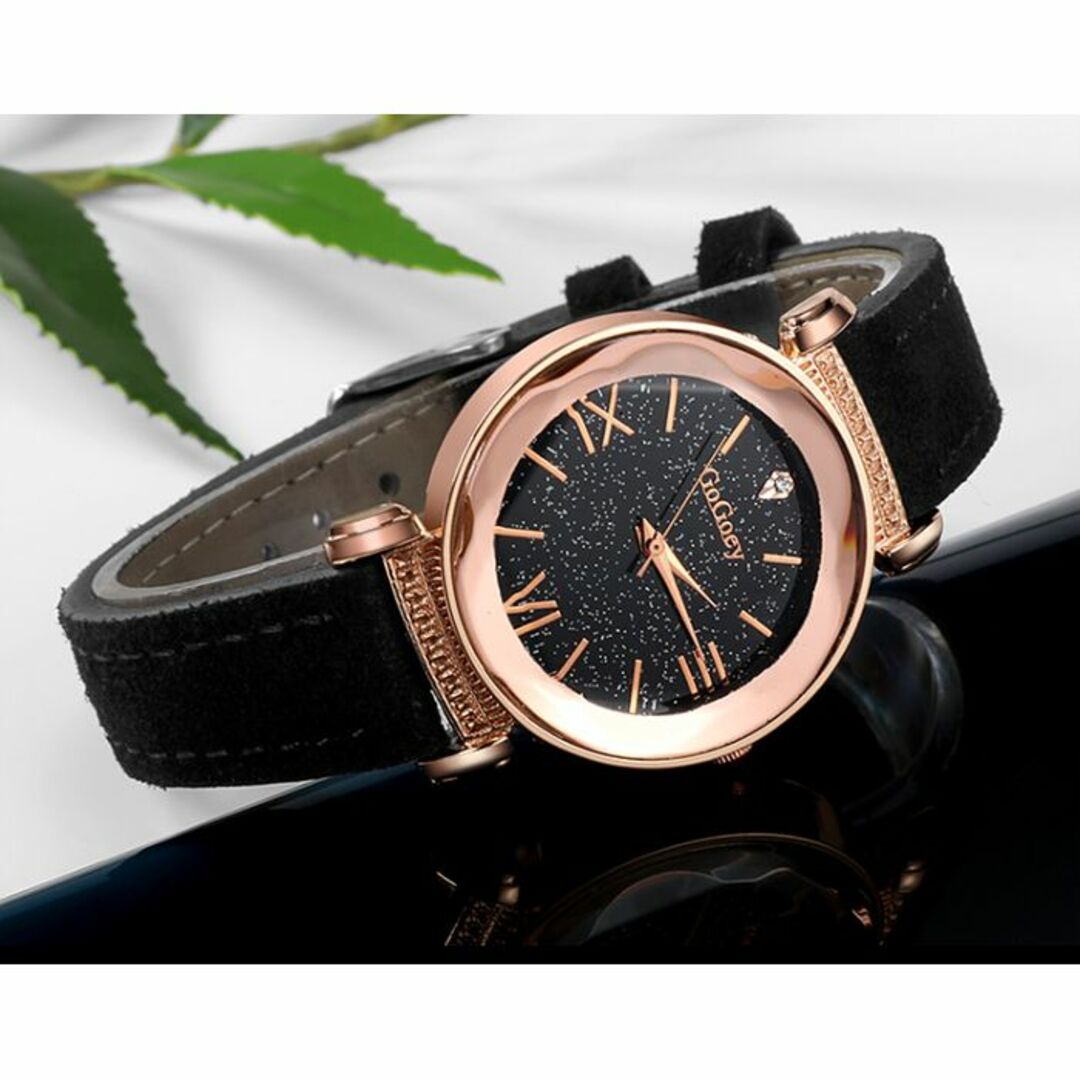 新品 コスモス 星空 ローマ数字 シンプル レディース腕時計新品 コスモス 星空 レディースのファッション小物(腕時計)の商品写真