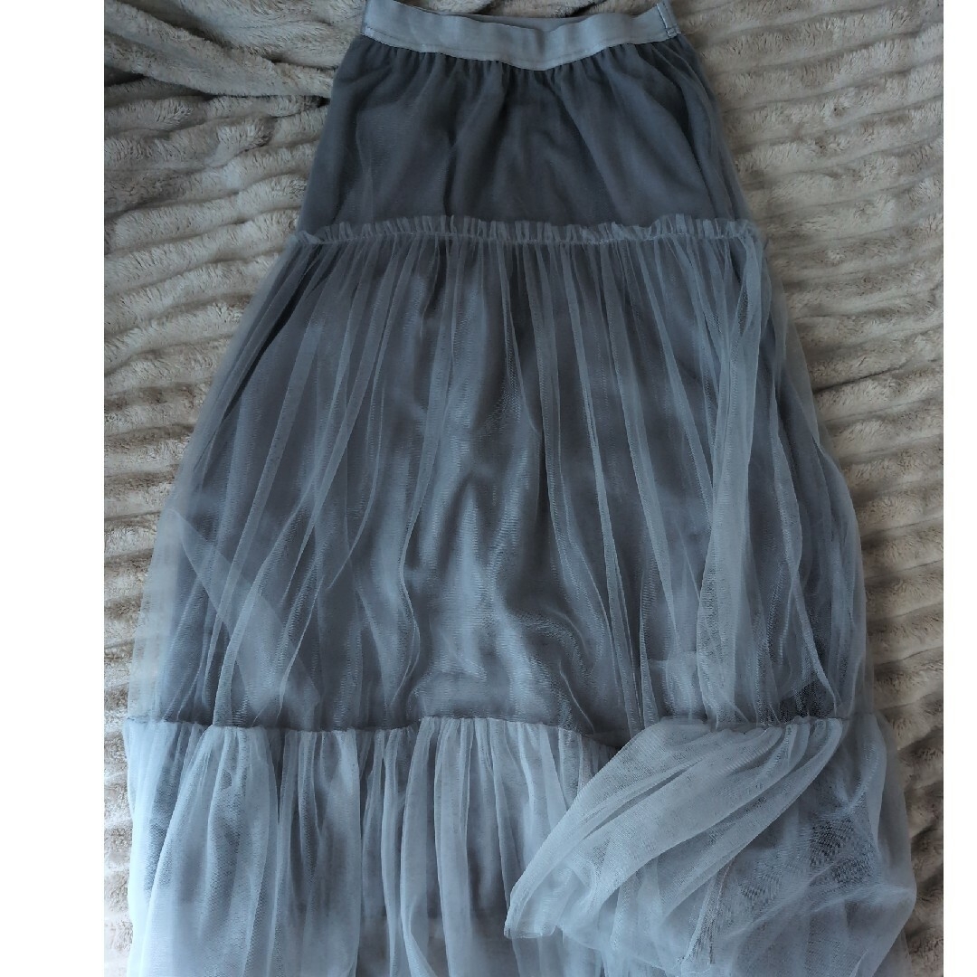 GRL(グレイル)のGRL チュールスカート レディースのスカート(ロングスカート)の商品写真