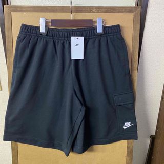 ナイキ(NIKE)の【新品】NIKE ビッグサイズ ウエストリブ スウェットショートパンツ XXL(ショートパンツ)