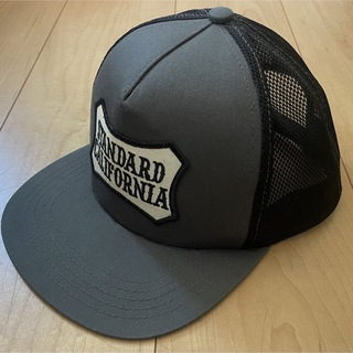 STANDARD CALIFORNIA - 【美品/スタンダードカリフォルニア】メッシュ キャップ/グレー×ブラック/帽子