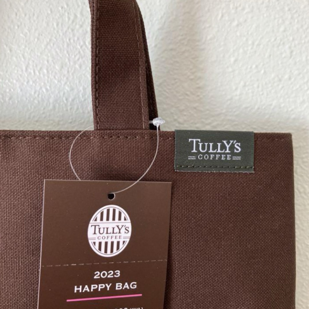 TULLY'S COFFEE(タリーズコーヒー)のタリーズ 2023 福袋 トートバッグ 茶 レディースのバッグ(トートバッグ)の商品写真
