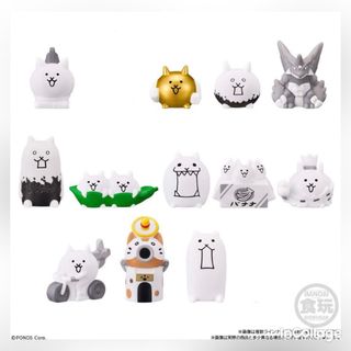 バンダイ(BANDAI)のにゃんこ大戦争　キッズ4シリーズ　12種類まとめ売り❣️  狂乱のネコムート他(キャラクターグッズ)