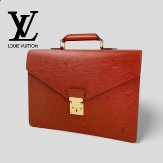 ルイヴィトン(LOUIS VUITTON)の■ルイ ヴィトン■ エピ セルヴィエット・コンセイエ 書類かばん ケニアブラウン(ビジネスバッグ)