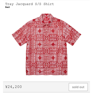 シュプリーム(Supreme)のSupreme Tray Jacquard S/S Shirt(シャツ)