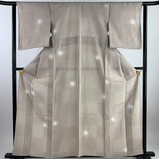 小紋 身丈160.5cm 裄丈61cm 正絹 美品 名品 【中古】(着物)