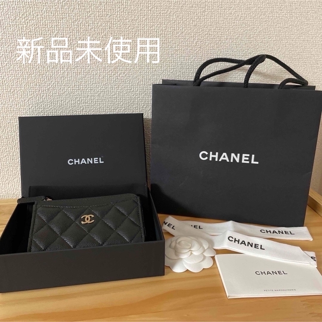 CHANEL(シャネル)のCHANEL キャビアスキンフラグメントケース レディースのファッション小物(財布)の商品写真