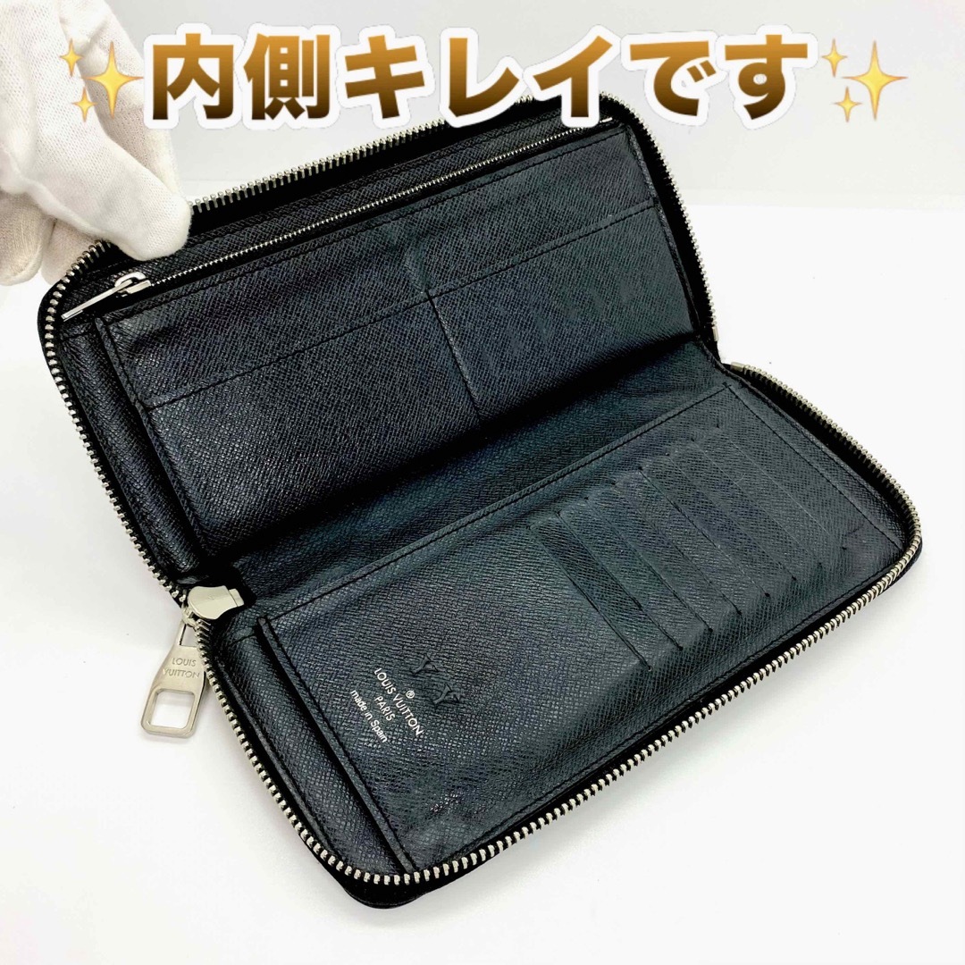 LOUIS VUITTON(ルイヴィトン)の‼️限界価格‼️ Louis Vuitton タイガ ジッピー サイフ 財布 黒 メンズのファッション小物(長財布)の商品写真