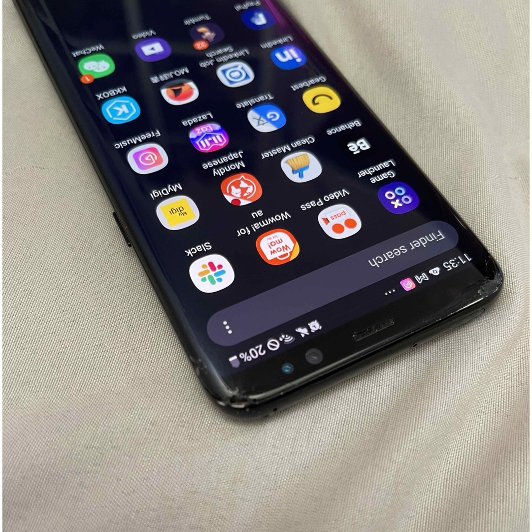 SAMSUNG(サムスン)のSamsung galaxy S8 スマホ/家電/カメラのスマートフォン/携帯電話(スマートフォン本体)の商品写真