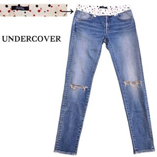 美品 UNDERCOVER アンダーカバー クラッシュデニム　ダメージデニム